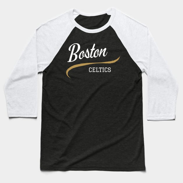 Celtics Baseball T-Shirt by CityTeeDesigns